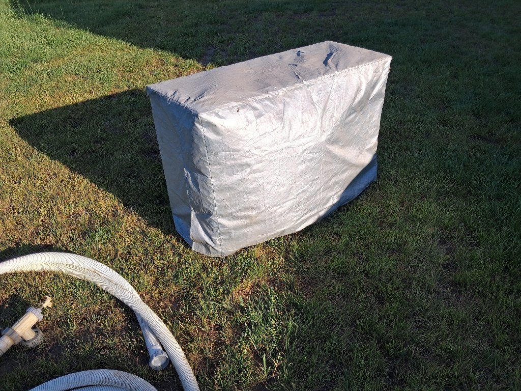 Warmtepomp en verschillende accessoires voor zwembad, Ophalen, Gebruikt, Verwarming