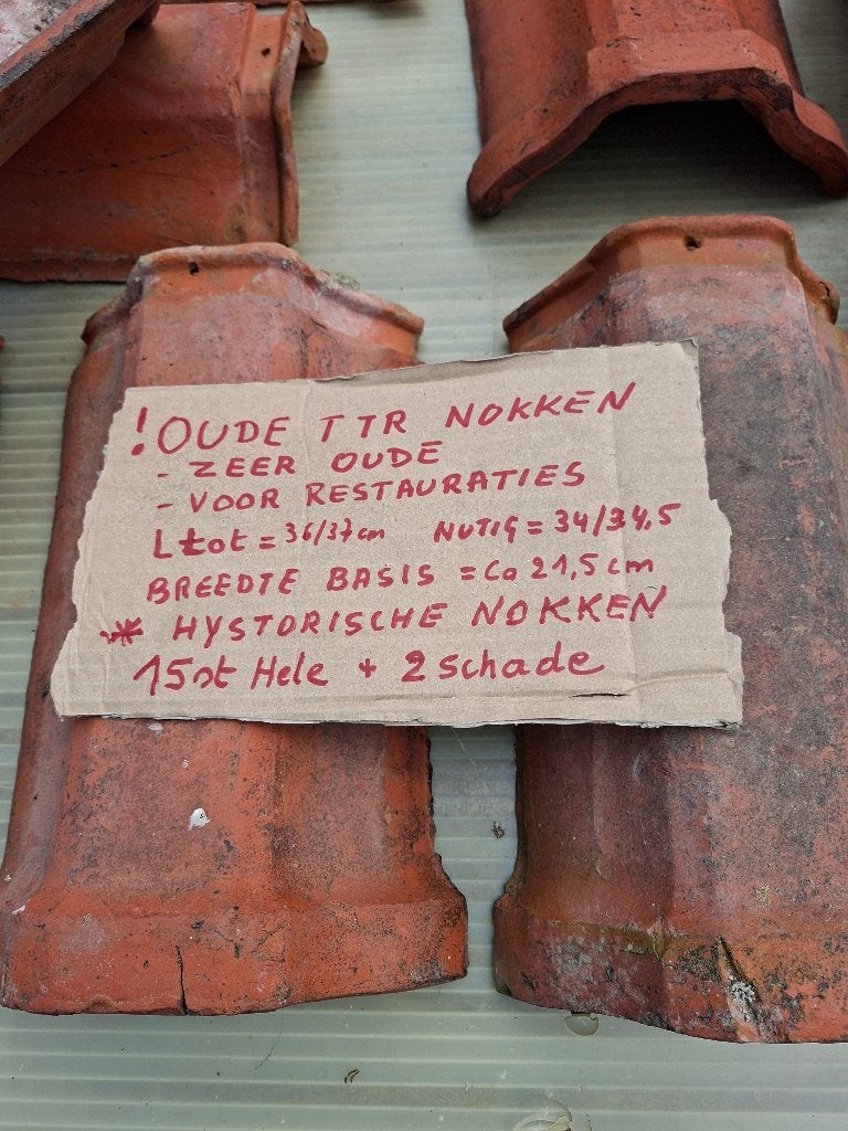 TTR NOKPANNEN oude handbewerkt, Ophalen, Gebruikt