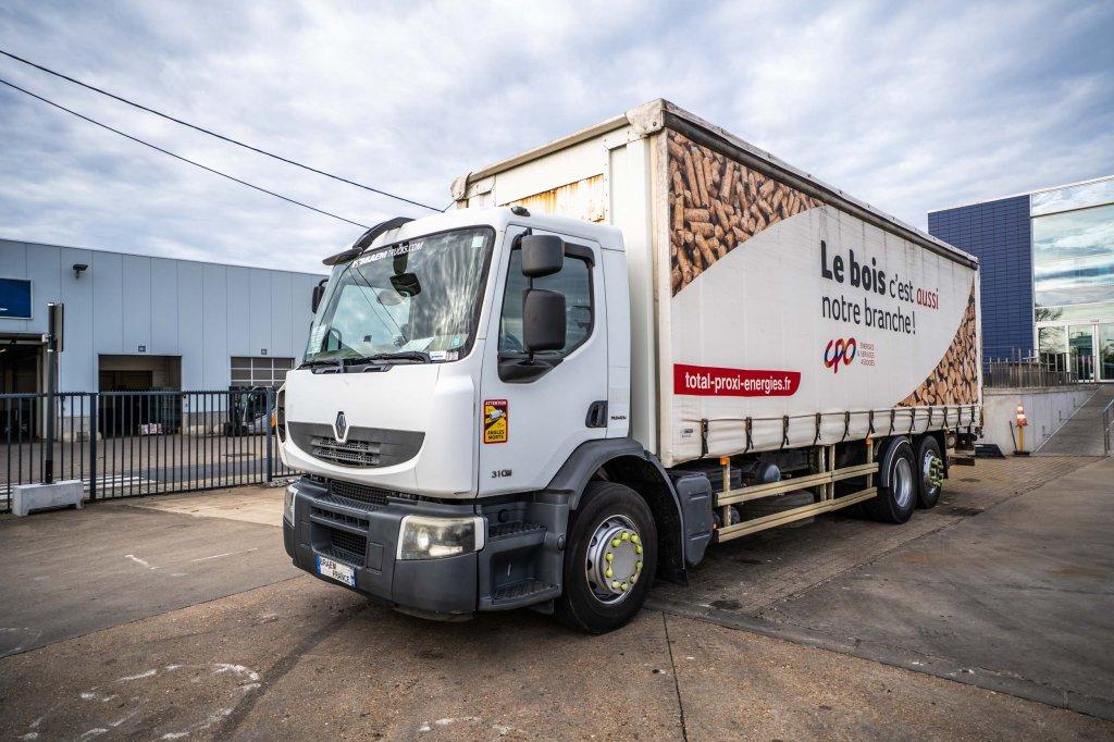 Renault PREMIUM 310 6X2 + Palfinger 2.5T (bj 2011), Auto's, Vrachtwagens, Euro 5, Renault, Wit, Bedrijf