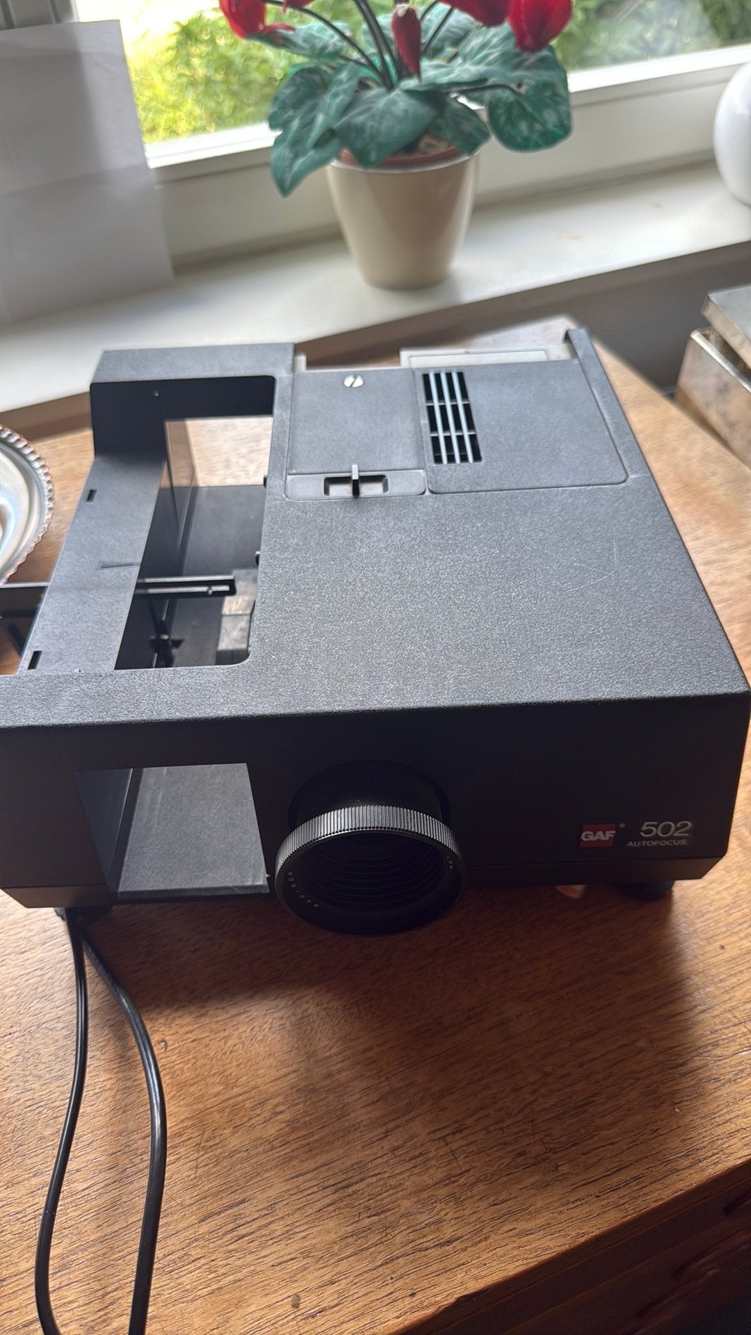 Diaprojector met dias, Ophalen, Zo goed als nieuw