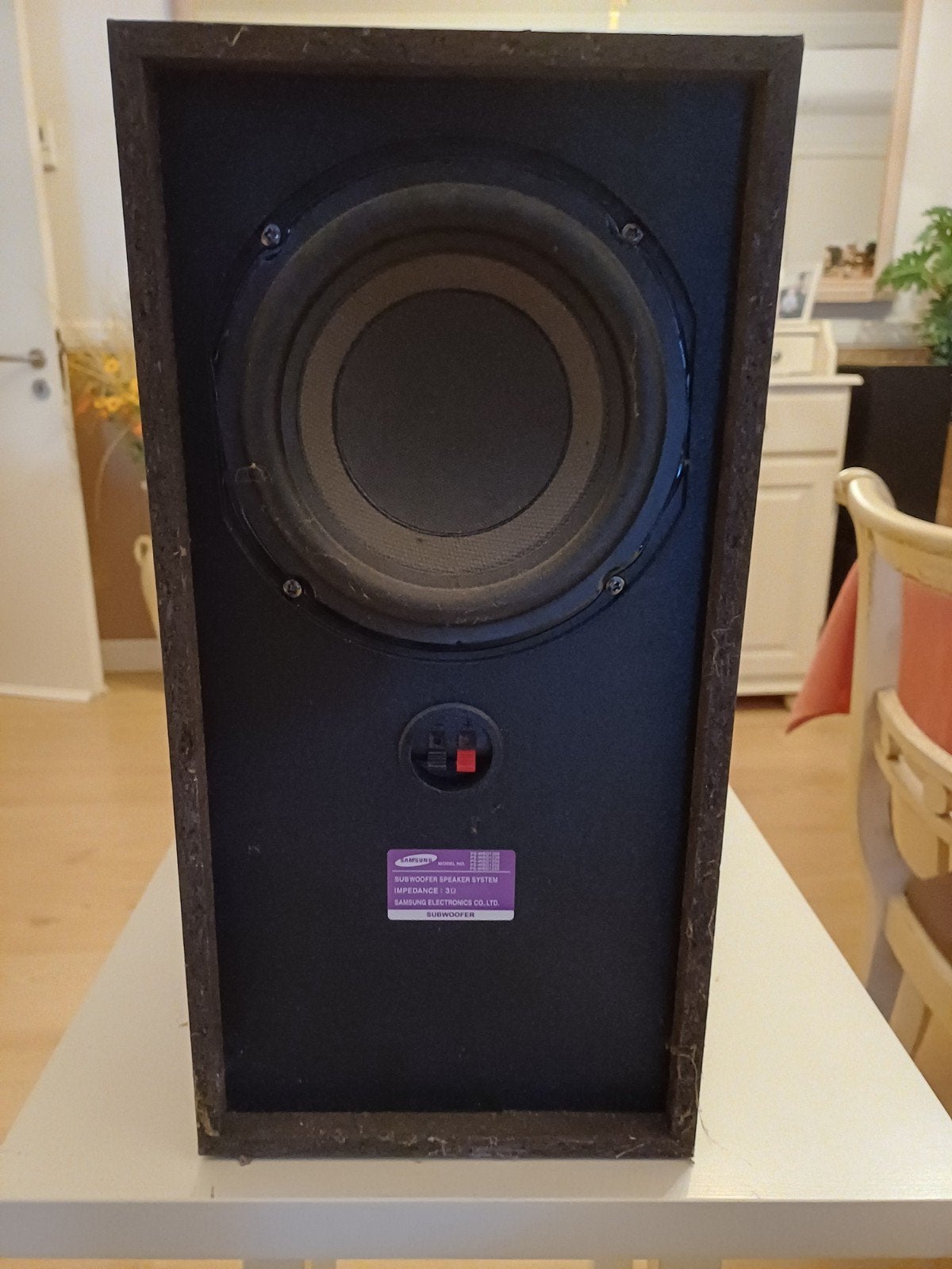 Samsung speakers (PS-DS2) en passieve subwoofer (PS-WTX25) -, TV, Hi-fi & Vidéo, Enceintes, Subwoofer, Enlèvement