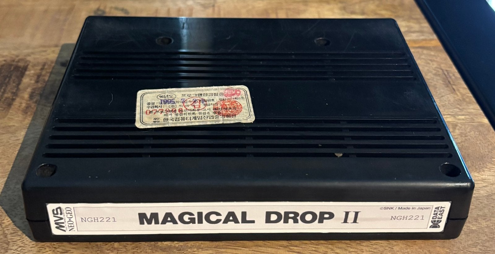 MVS NEO GEO - Magical Drop II - NGM-221 - fonctionnel, Enlèvement ou Envoi, 2 joueurs, Aventure et Action, Utilisé