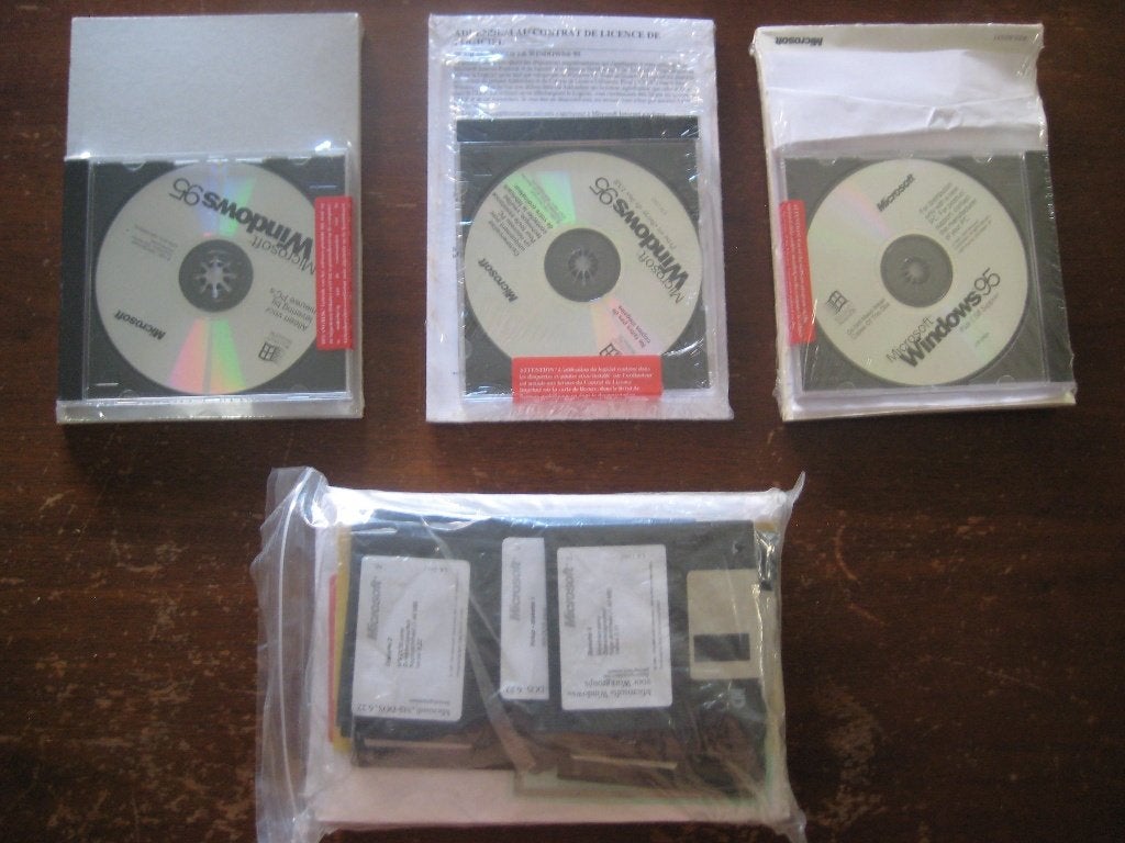 Windows 95 + CD nog Verpakt, Computers en Software, Ophalen of Verzenden, Windows