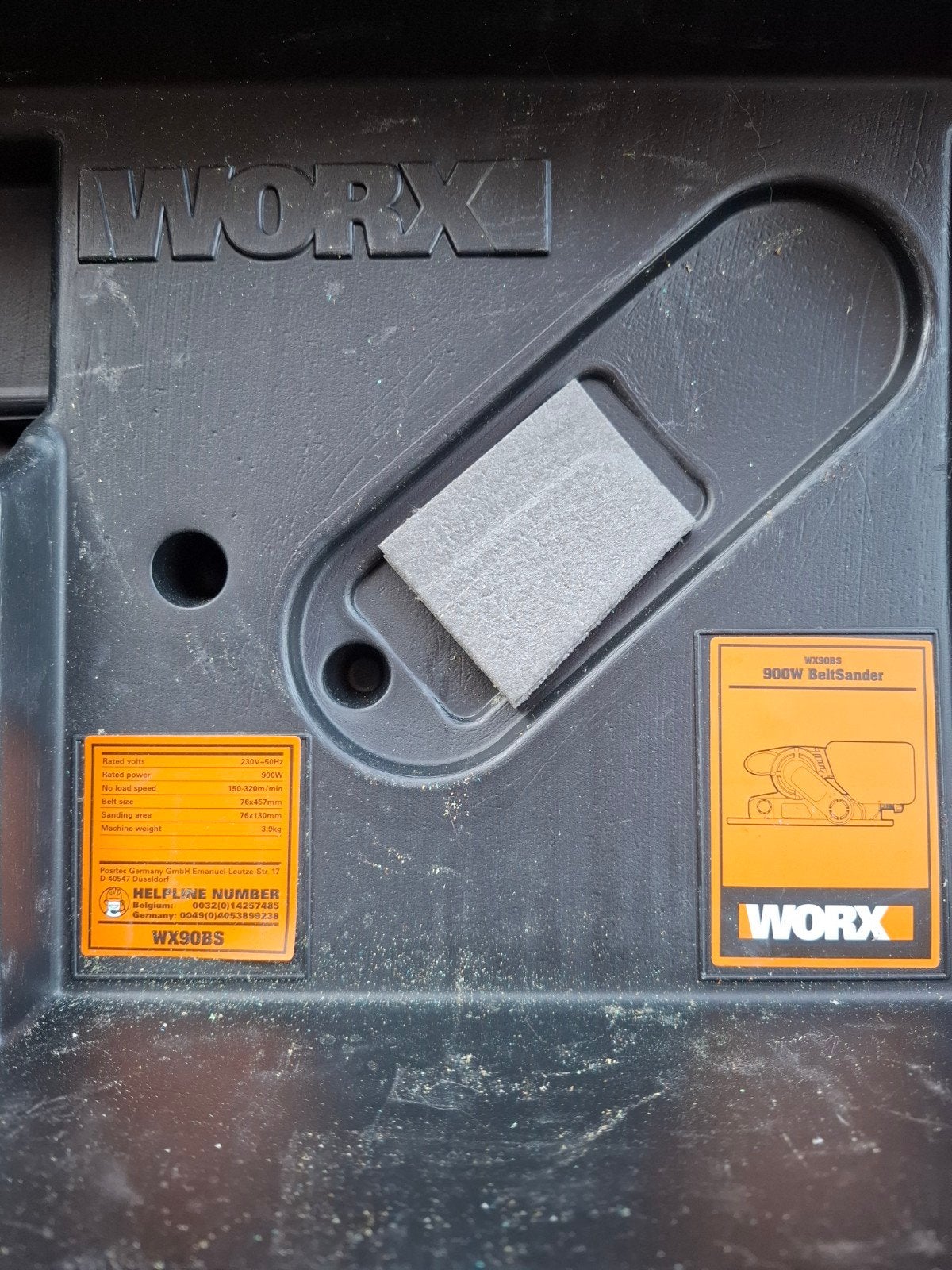 Ponceuse worx, Enlèvement ou Envoi