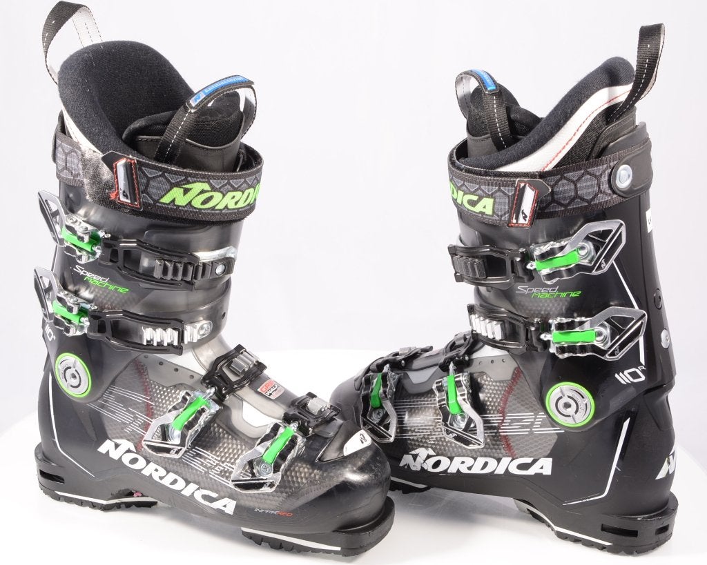 39;40;40,5;41EU skischoenen NORDICA SPEEDMACHINE 110 R,BLACK, Gebruikt, Verzenden, Schoenen, Carve