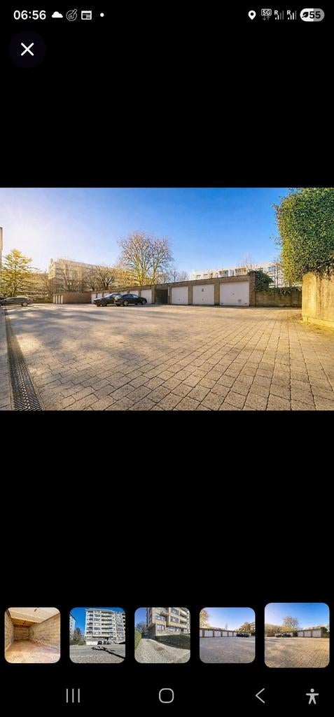 Garage + buitenruimte te huur — Evere (zeldzaam)