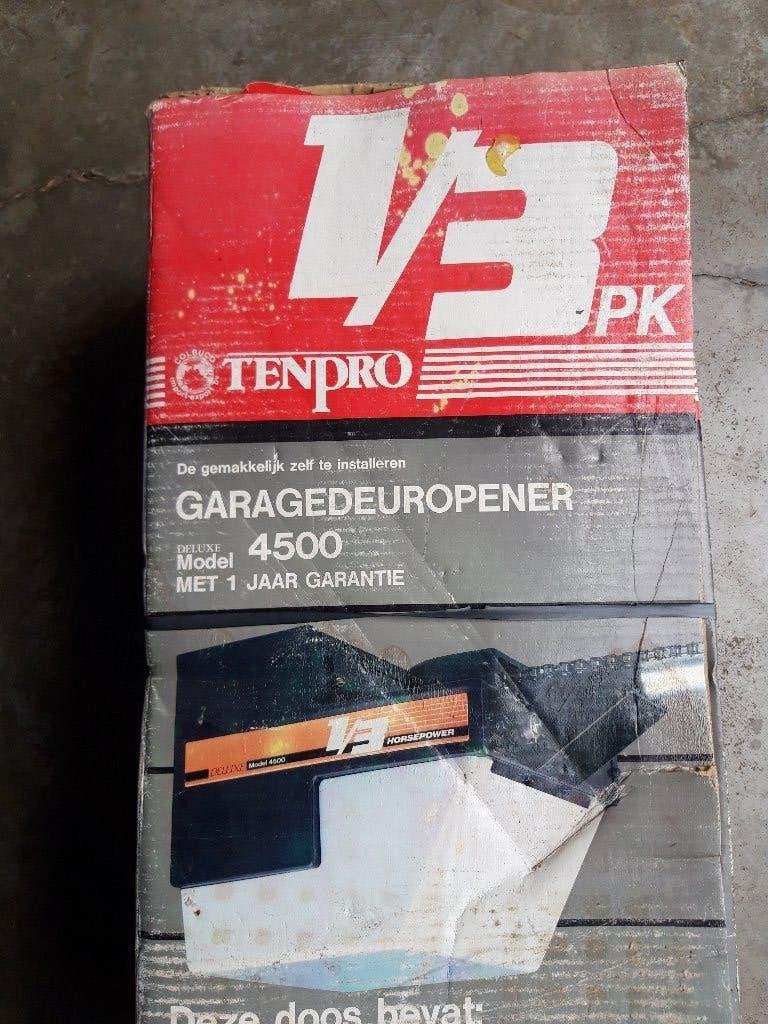 Garagedeuropener, Ophalen, Nieuw, Garagedeur