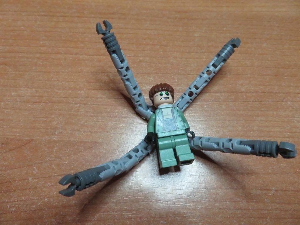 Lego spd015 - Dr Octopus ( Spider-Man ), Ophalen of Verzenden, Gebruikt, Minifiguur, Lego