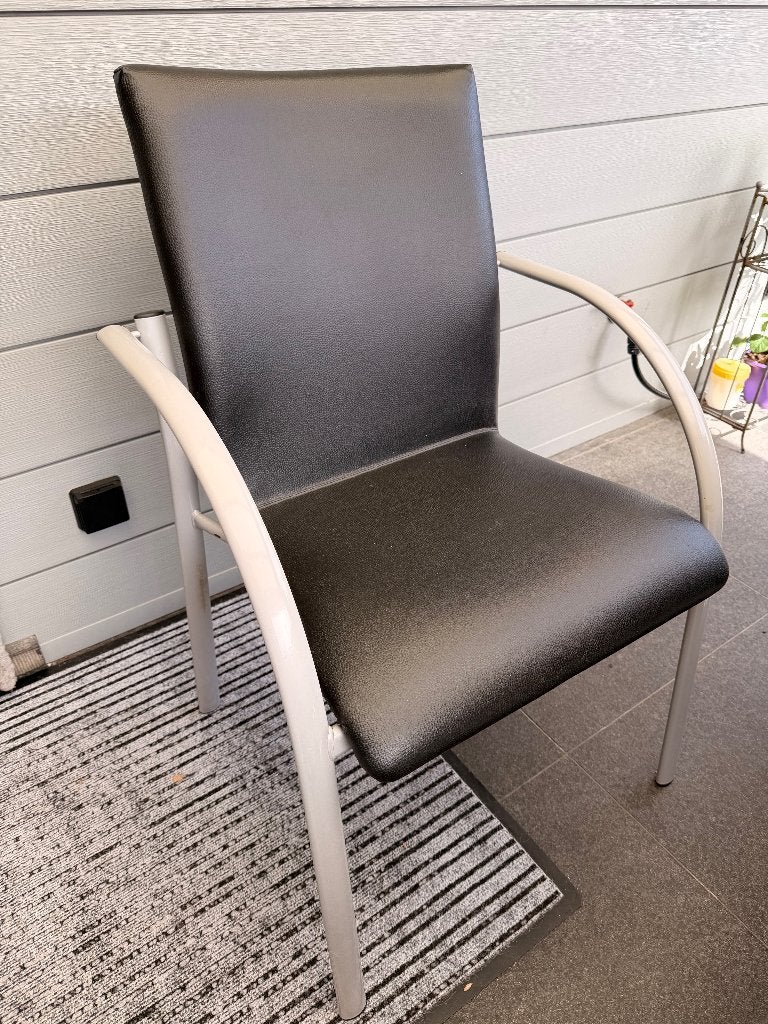 chaise de salle à manger, Enlèvement, Comme neuf, Gris