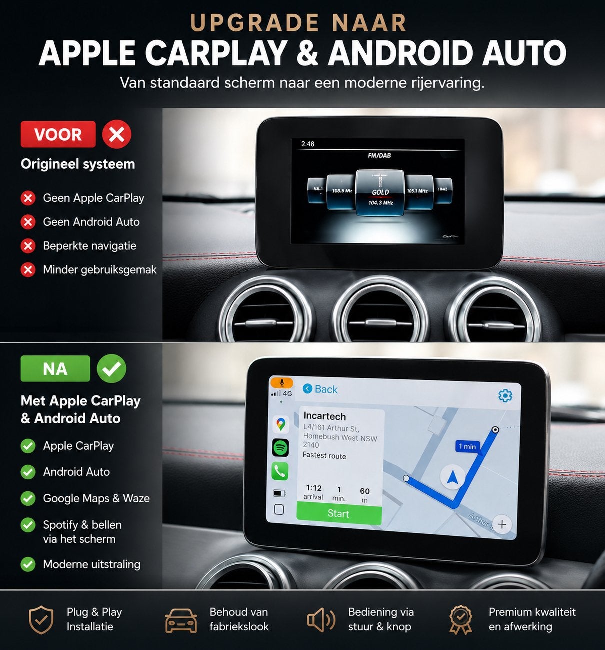 Mercedes CarPlay activatie, Enlèvement, Comme neuf
