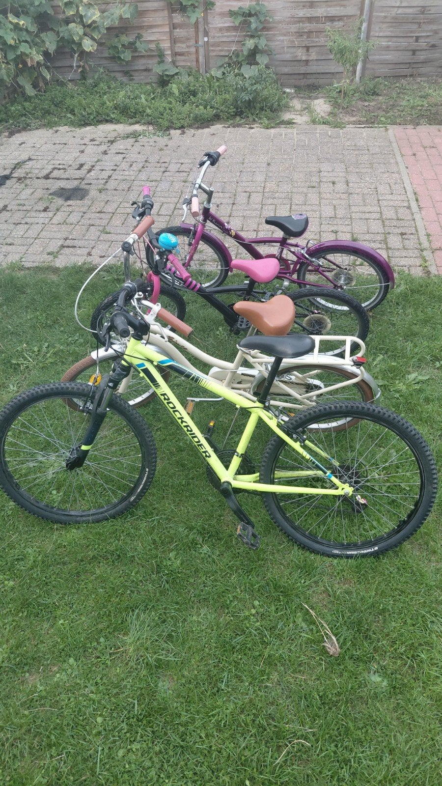 5 kinderfietsen (zie fotos), Fietsen en Brommers, Ophalen, Zo goed als nieuw, Velgrem
