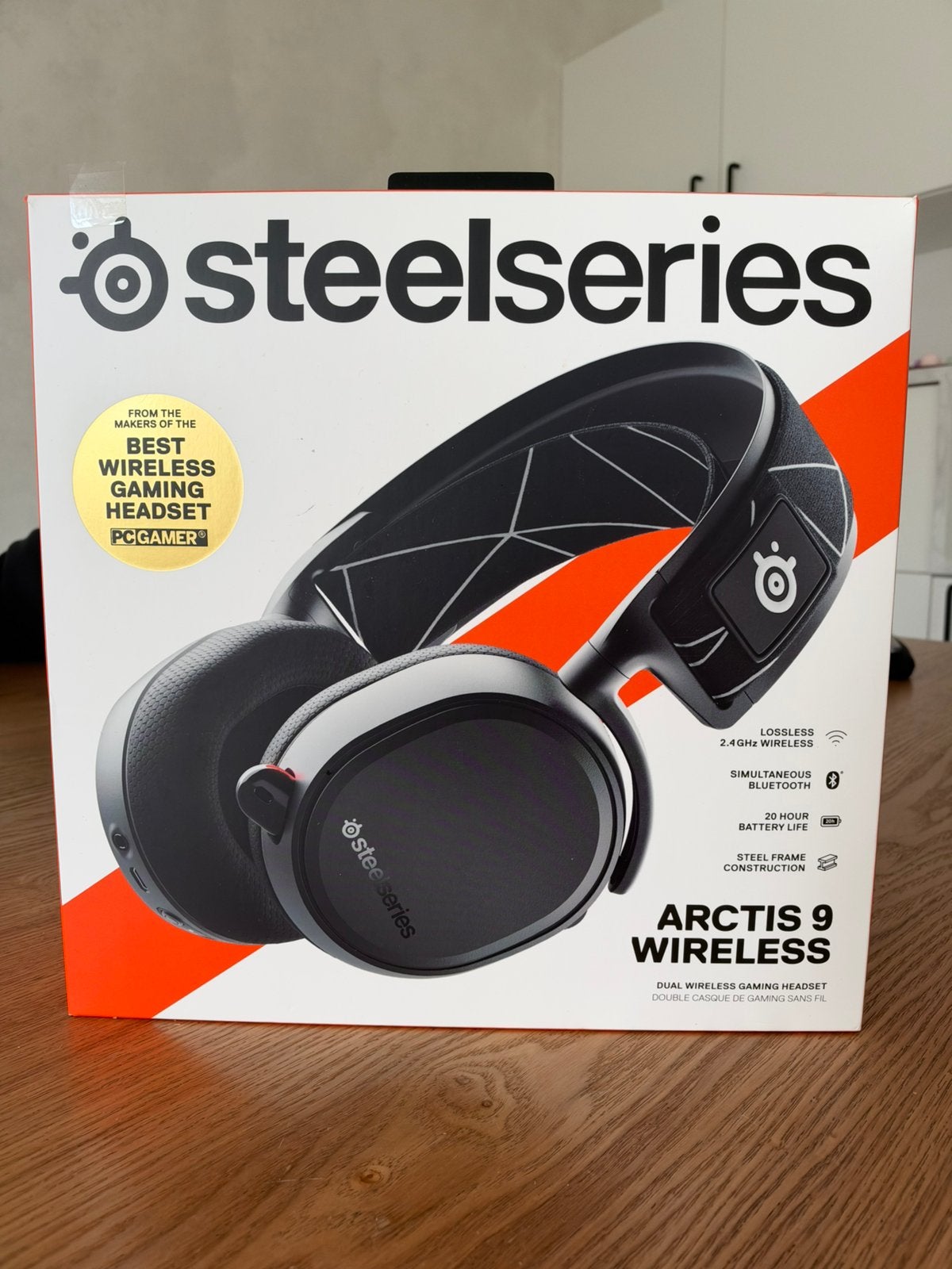 Steelseries Arctic 9 Wireless, Computers en Software, Ophalen of Verzenden, Zo goed als nieuw
