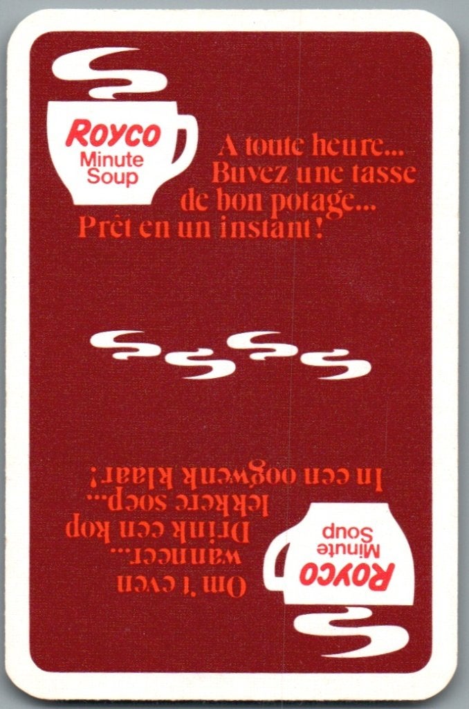joker - J4747 - Royco minute soup, Collections, Enlèvement ou Envoi, Comme neuf, Joker(s)