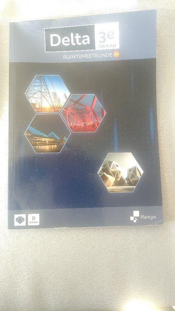 WISKUNDE : DELTA 3DE GRAAD RUIMTEMEETKUNDE, Boeken, Ophalen, ASO, Wiskunde A, Plantyn
