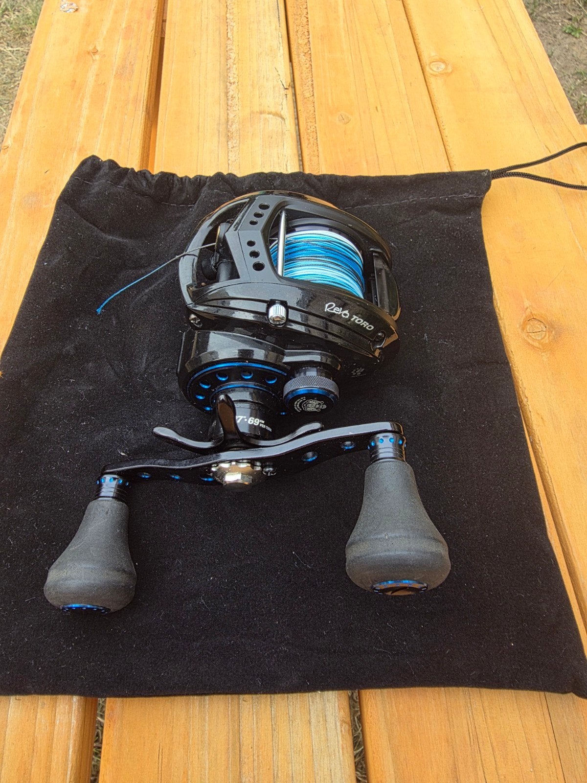 Abu Garcia Revo Toro Beast baitcaster, Ophalen, Molen