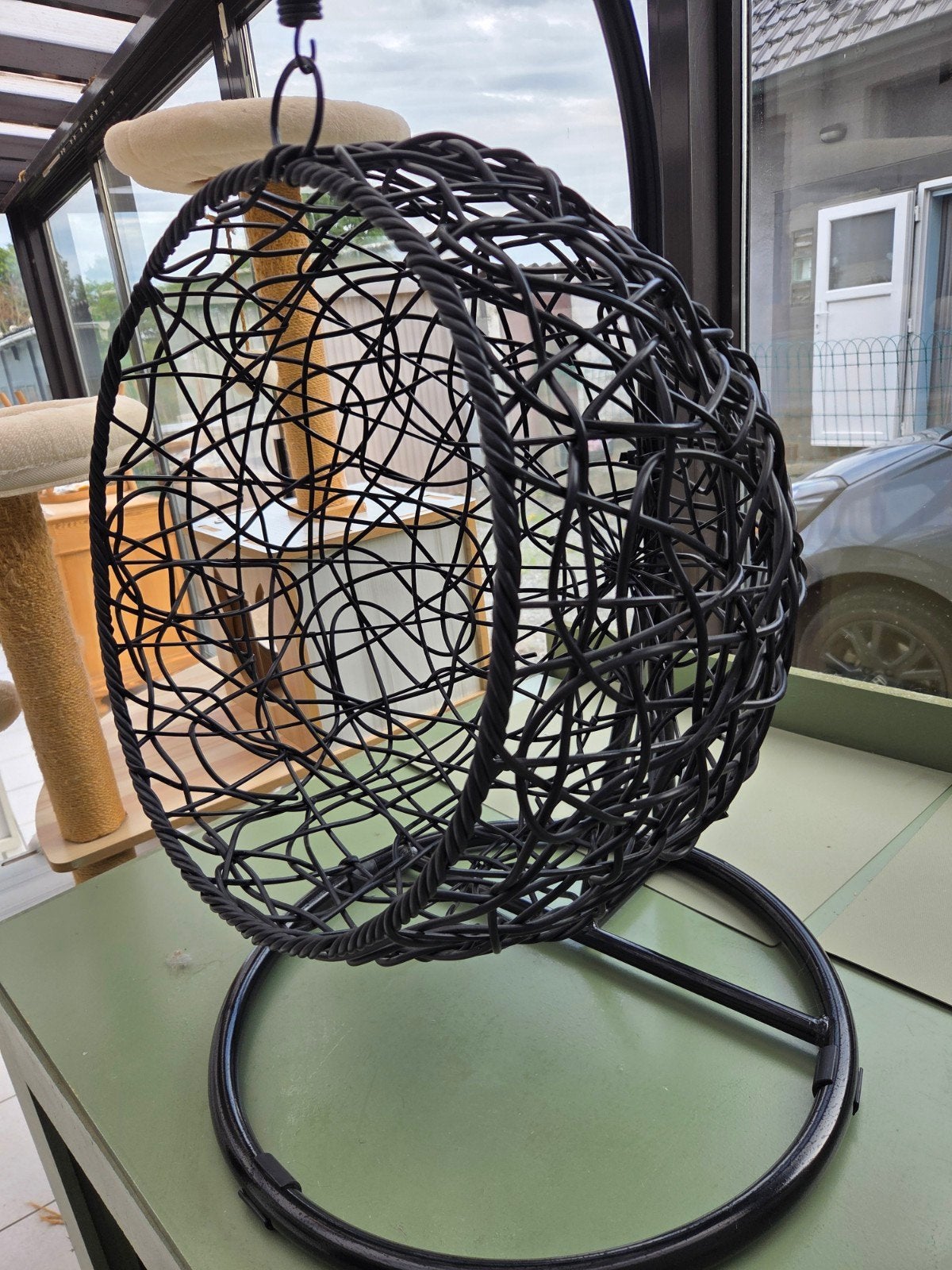 Fauteuil hamac pour chat, Enlèvement