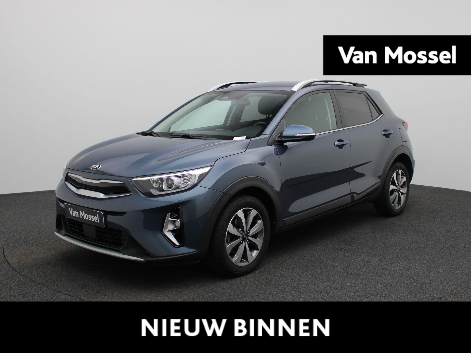 KIA Stonic 1.0 T More CAMERA | LANE ASSIST | NAVI, Auto's, Kia, Voorwielaandrijving, Gebruikt, 129 g/km, Blauw