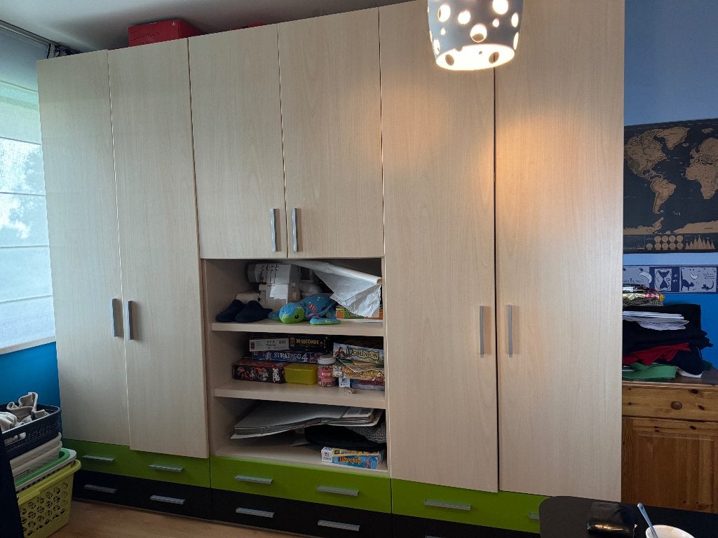 kleerkast, Maison & Meubles, 200 cm ou plus, Modern Jeugd, Enlèvement, Utilisé