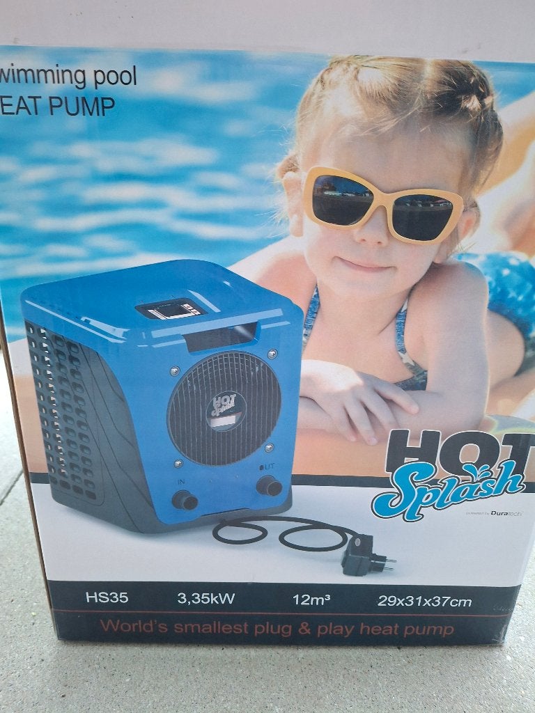 Warmtepomp zwembad, Tuin en Terras, Ophalen, Gebruikt, Verwarming