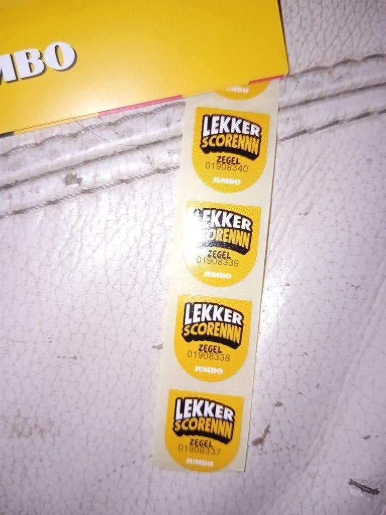 gezocht gratis jumbo stickertjes, Jumbo, Ophalen