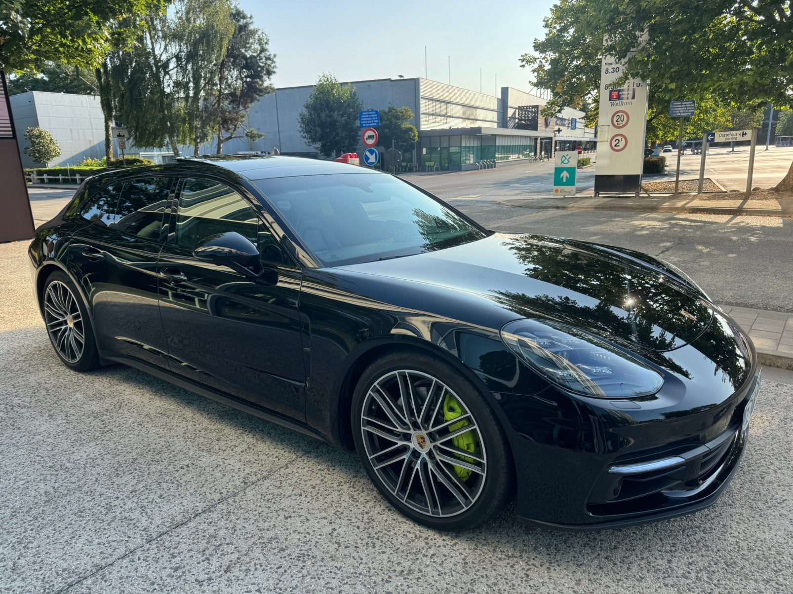 Porsche Panamera Sport Turismo 4 E-Hybrid - FULL*PRACHTIG!, Autos, Cuir, Achat, Euro 6, Entreprise