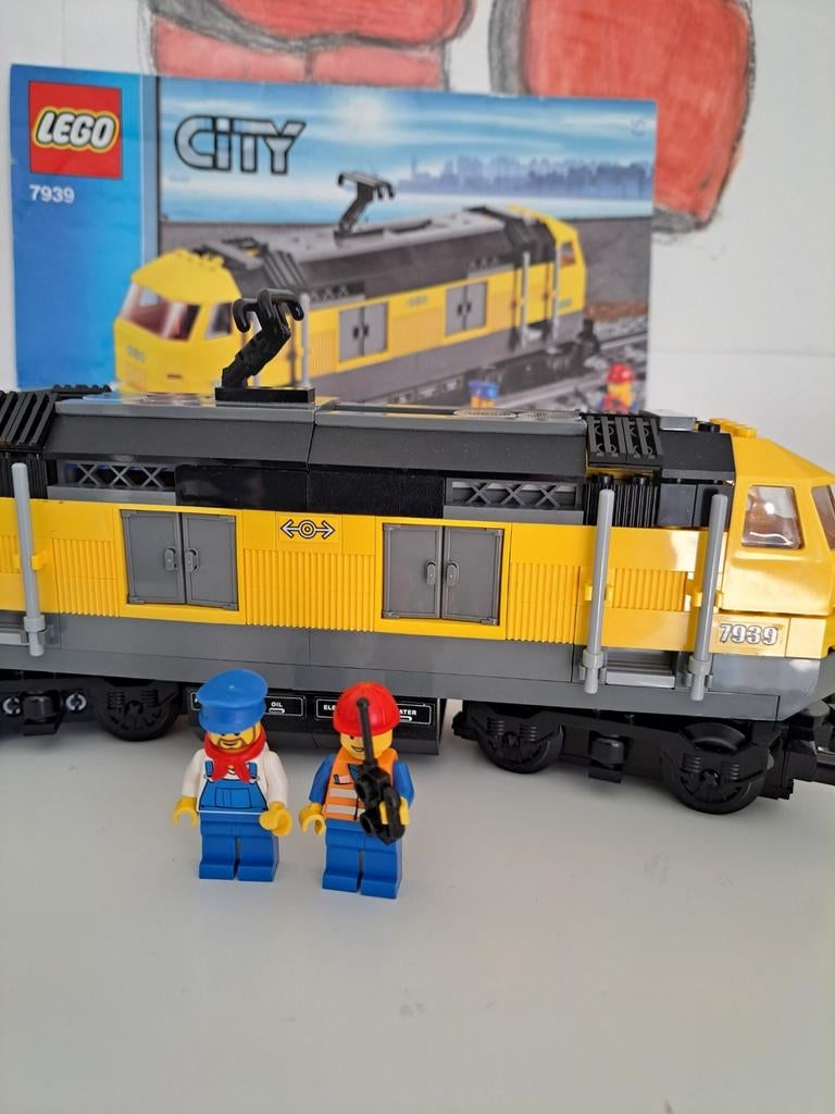Lego set 7939 compleet met extra sporen, Enlèvement ou Envoi, Complet, Lego