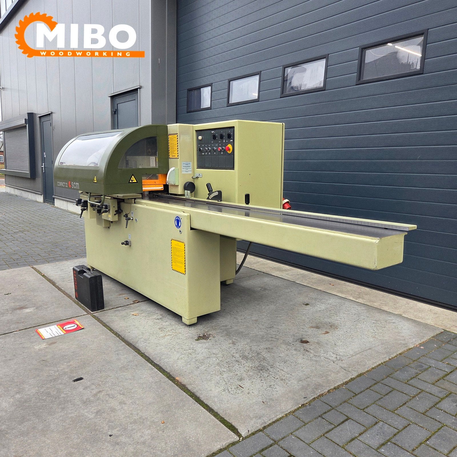 SCM 4zijdige schaafbank compact 22 vol opties met tersa