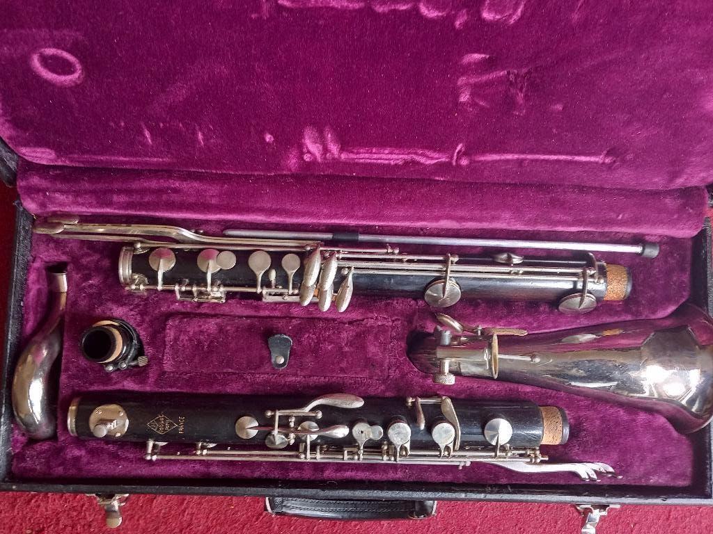 Basklarinet Noblet Paris, Muziek en Instrumenten, Blaasinstrumenten | Klarinetten, Bes-klarinet, Ophalen of Verzenden, Zo goed als nieuw