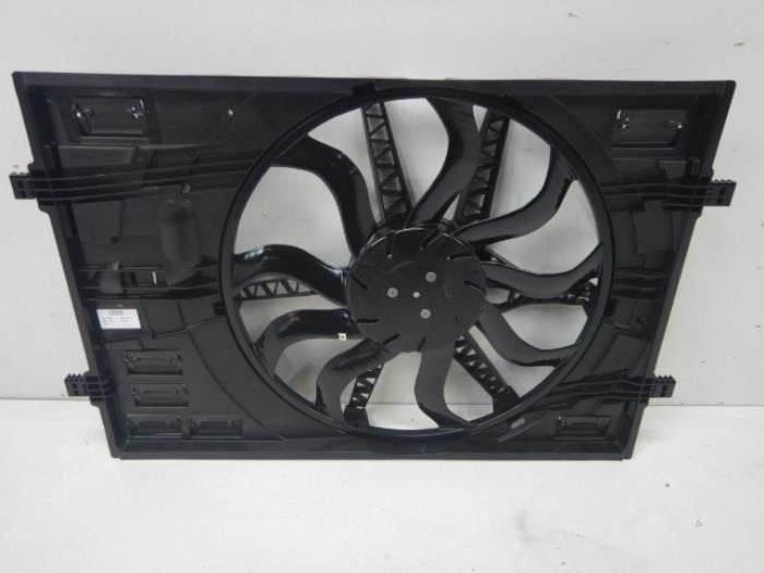 VW Golf 8 Ventilator Enkelfan + Koelluchtventilator + Behuiz, Enlèvement ou Envoi, Utilisé