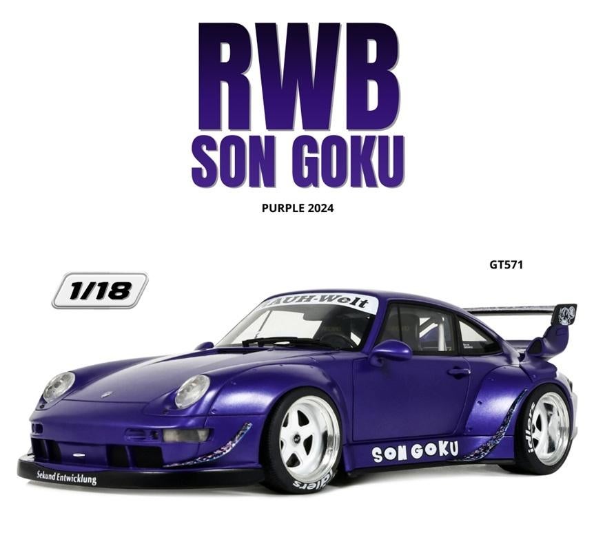RWB Porsche Son Goku 2024 GT Spirit nieuw, Ophalen of Verzenden, Nieuw, Auto, Overige merken