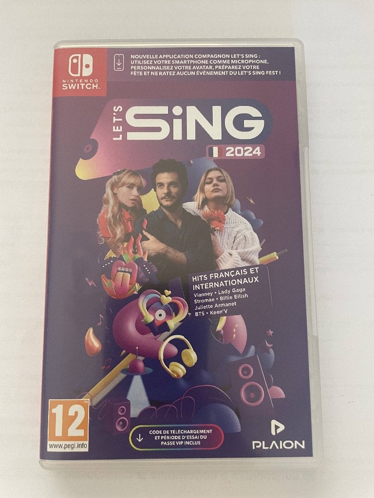 Let's Sing, Consoles de jeu & Jeux vidéo, Enlèvement ou Envoi, À partir de 12 ans, Comme neuf, Musique