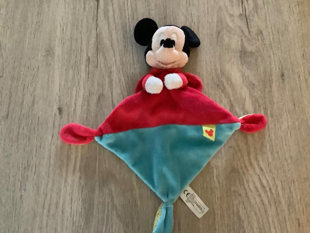 Doudou Disney Mickey Mouse, Enfants & Bébés, Enlèvement ou Envoi, Comme neuf, Autres types