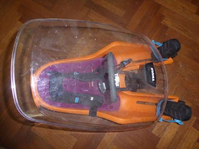 siège de vélo, Enlèvement, Comme neuf, Siège avant, Repose-pieds