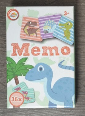 Memo/memory/jeu de mémoire sur les dinosaures, Hobby en Vrije tijd, Ophalen of Verzenden, Gebruikt