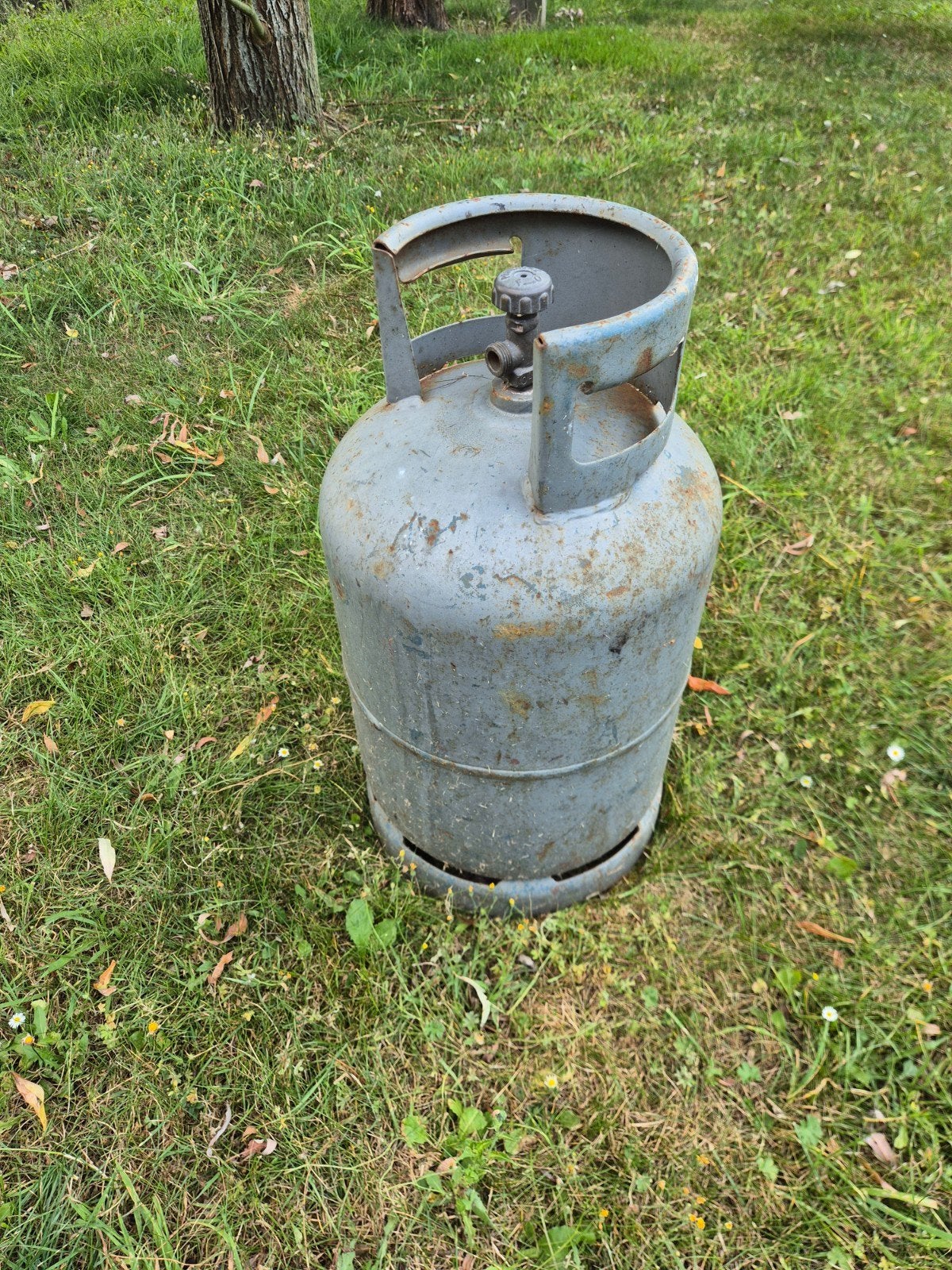 gasfles, Caravanes & Camping, Accessoires de camping, Enlèvement, Utilisé