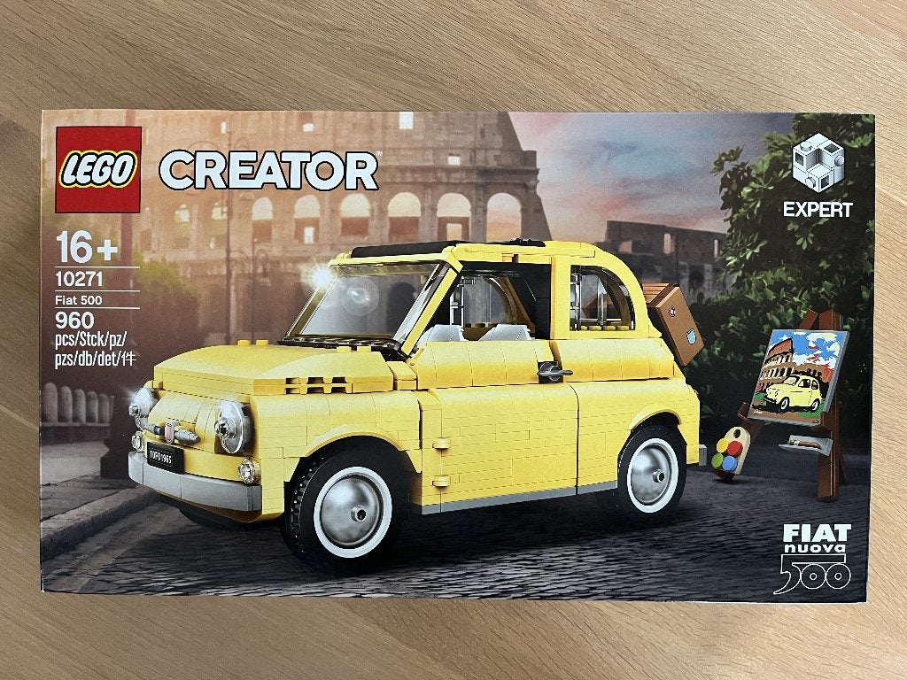 LEGO Creator Expert 10271 Fiat 500 | NIEUW, Kinderen en Baby's, Lego, Nieuw, Ophalen of Verzenden, Compleet