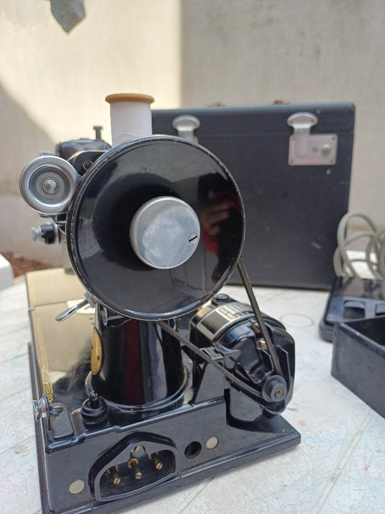 Machine à coudre Singer Vintage 221K1, Enlèvement ou Envoi