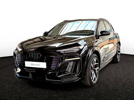 Audi Q6 e-tron Audi Q6 SUV Corporate S e-tron performance  2, Auto's, Automaat, Parkeersensor, Zwart, Elektrisch