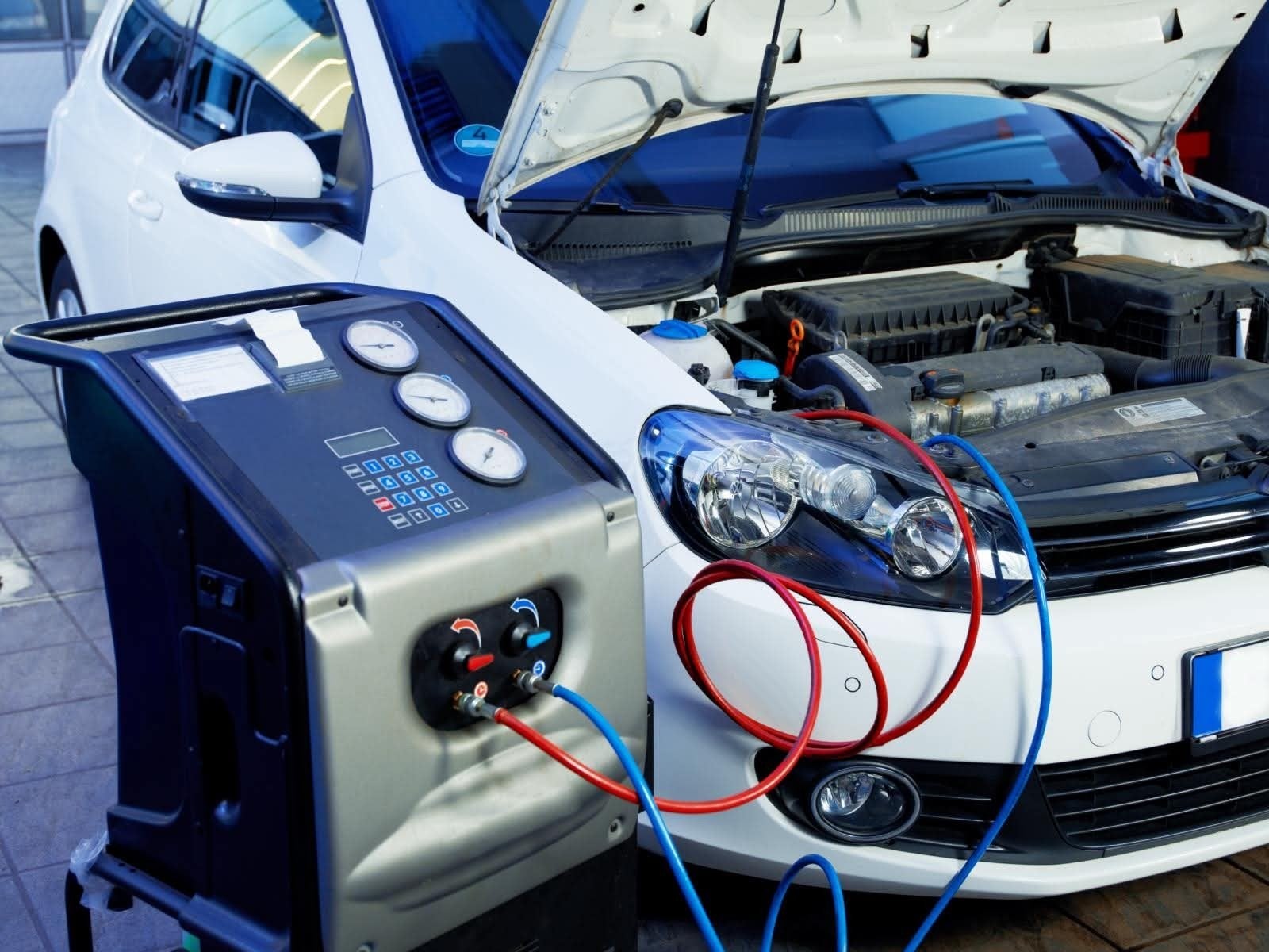 Entretien climatisation auto R134a – Recharge clim, Enlèvement
