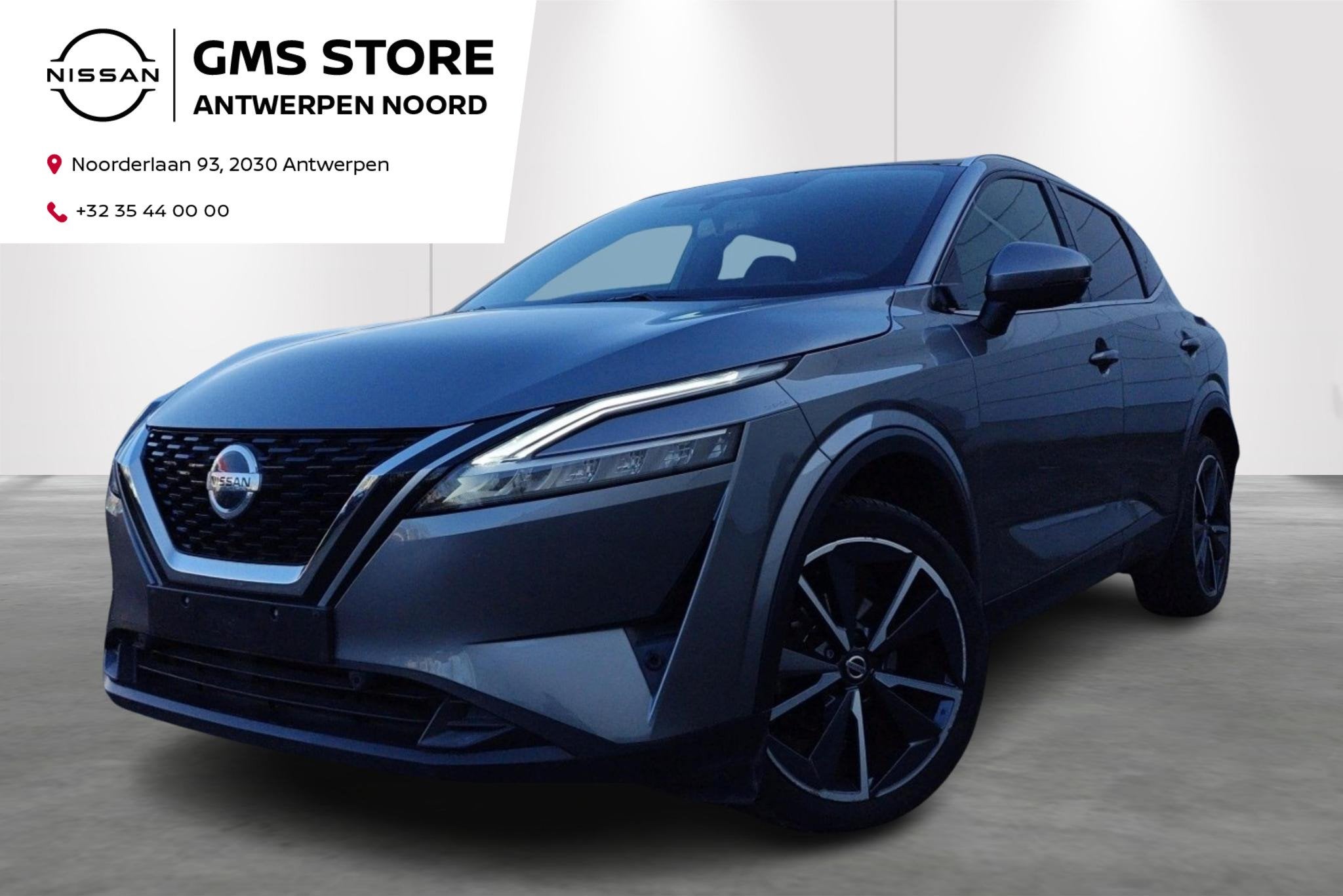 Nissan Qashqai MHEV Tekna + Design Pack + Cold Pack - 2 ans, 144 g/km, Argent ou Gris, Achat, 700 kg