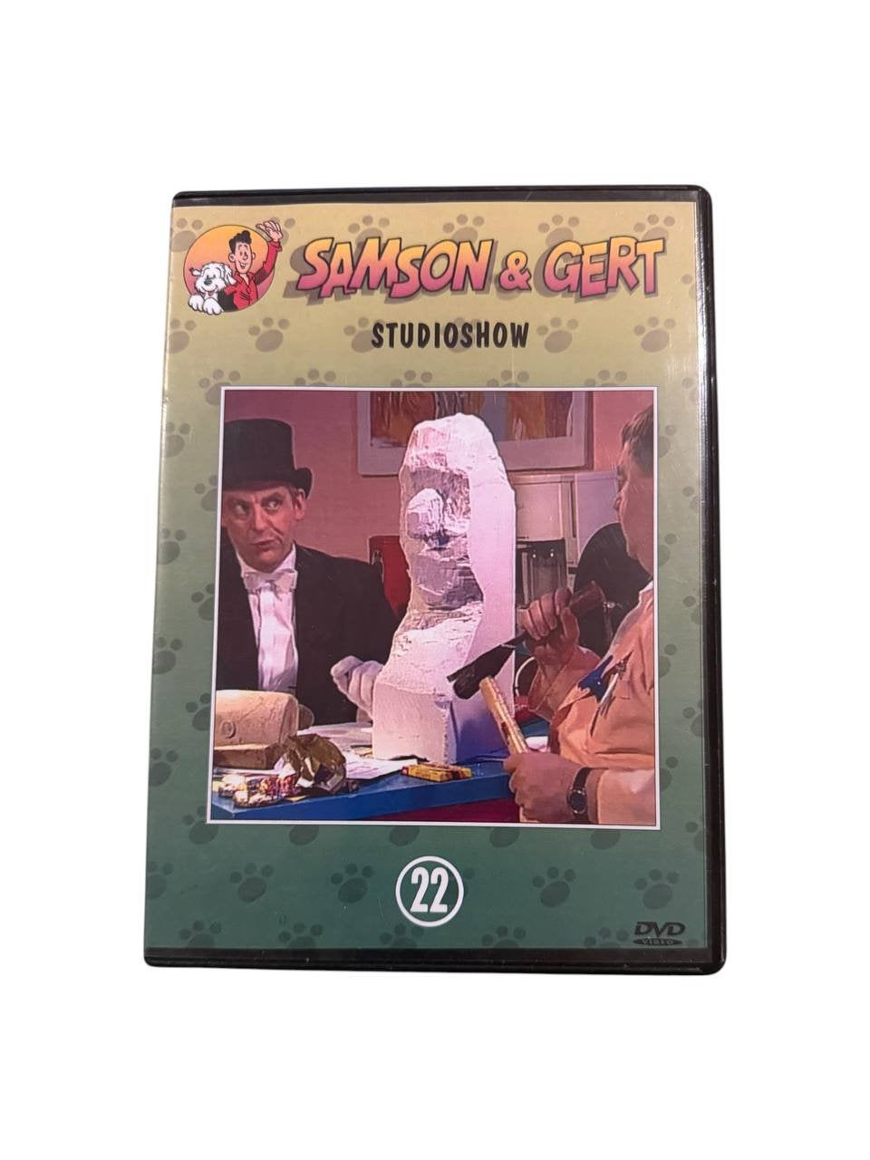 Dvd Samson en Gert Studioshow Vol 22, Cd's en Dvd's, Ophalen of Verzenden, Zo goed als nieuw
