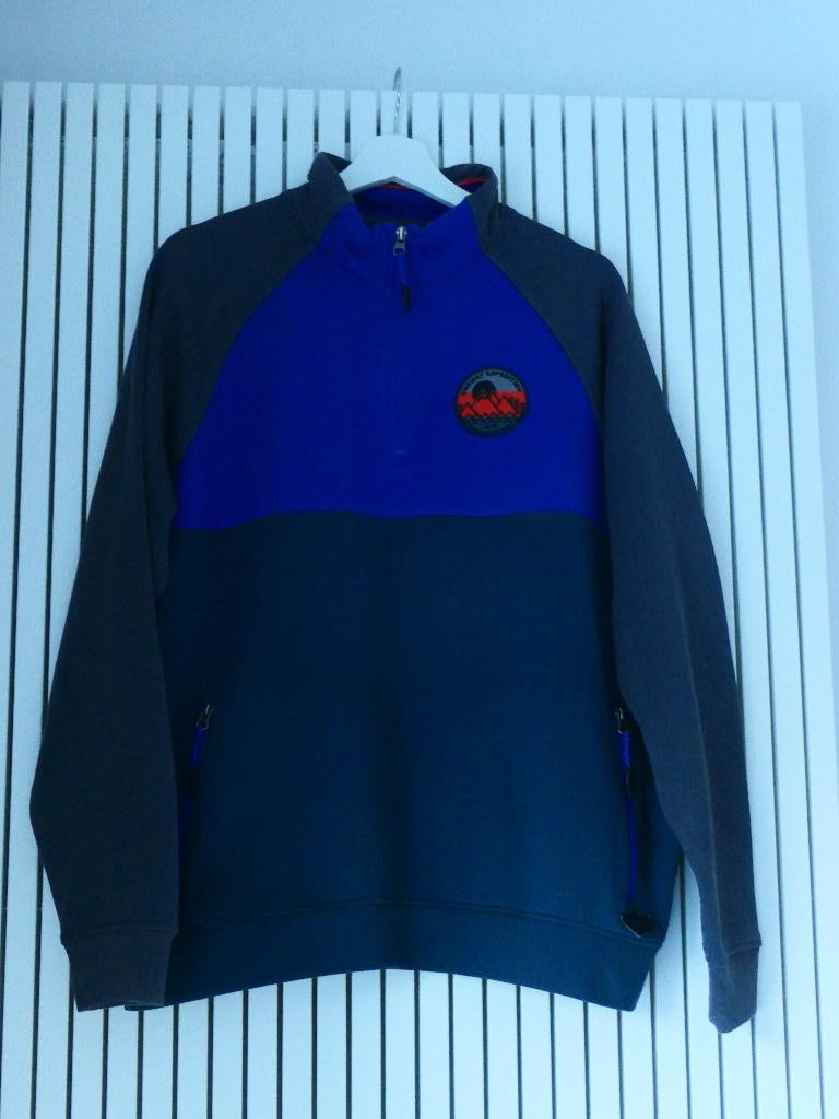 Sweather C&A L, Kleding | Heren, Truien en Vesten, Maat 52/54 (L), Blauw, Gedragen, C&A