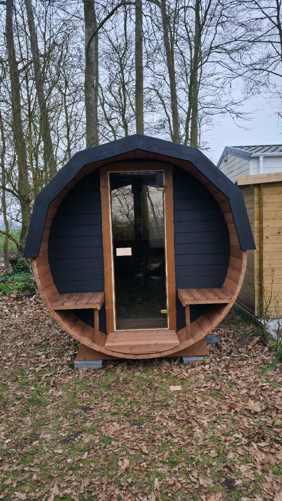 Livraison et installation gratuites d'un sauna en baril de 2, Enlèvement ou Envoi