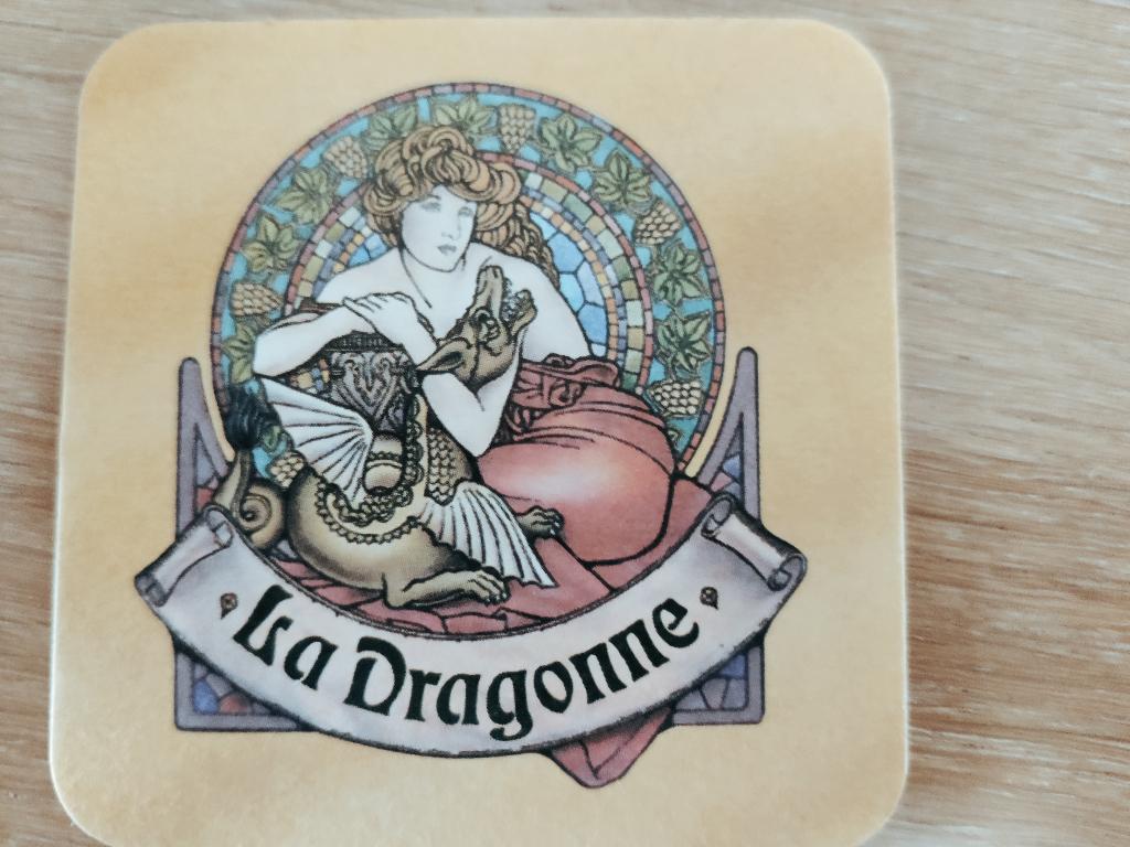 Bierviltje Van Steenberg (La Dragonne), Collections, Enlèvement ou Envoi, Comme neuf, Sous-bock, Autres marques