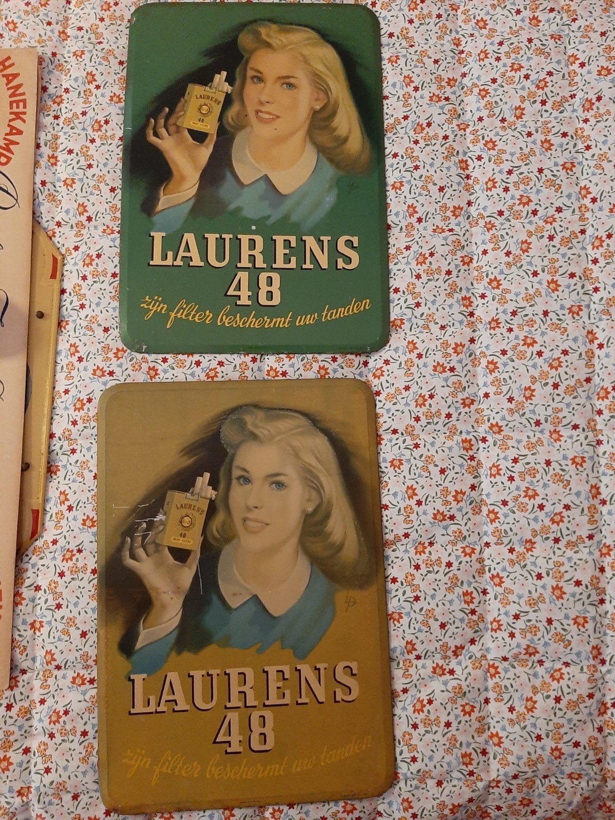 Reclame bordjes Laurens:, Verzamelen, Merken en Reclamevoorwerpen, Ophalen
