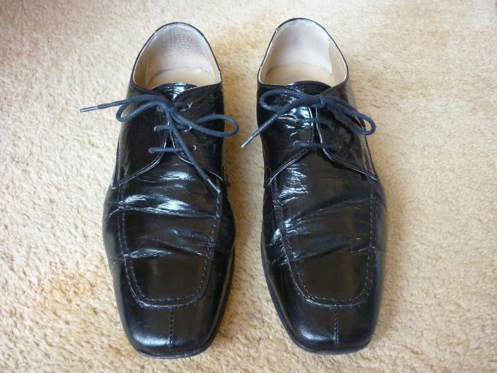 Lak Lederen Schoenen Vero Cuoio, Enlèvement ou Envoi, Chaussures à lacets, Vero Cuoio, Porté