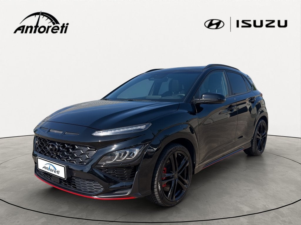 Hyundai Kona N 2.0 T-GDi Performance DCT, Auto's, Parkeerassistent, 4 cilinders, Zwart, 5 zetels
