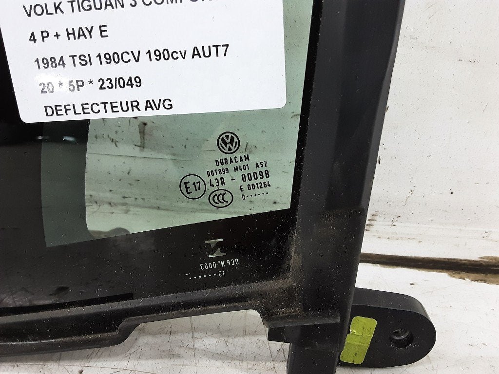 VITRE AVANT GAUCHE Volkswagen Tiguan (AD1) (01-2016/04-2024), Volkswagen, Mevr. I. Hauben, Utilisé, Rue de l'Espoir 34 34
4030  GRIVEGNÉE, BE