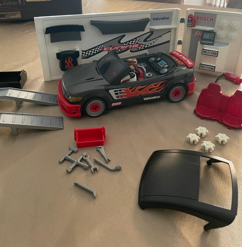 Kit de tuning pour voiture Playmobil, Autres séries, Comme neuf, Véhicule, Kit complet