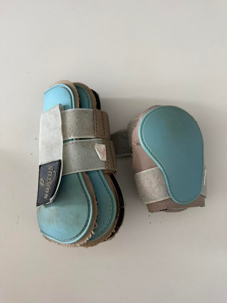 Peesbeschermers blauw Norton, Dieren en Toebehoren, Ophalen of Verzenden, Gebruikt, Springen